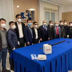 La comunità cinese della Campania dona alla ASL Napoli 1 centro mascherine e gel disinfettante