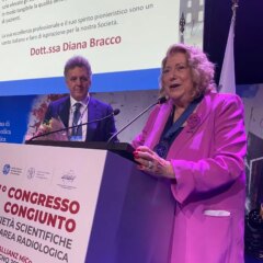 Diana Bracco insignita della medaglia d’oro della Radiologia dal Sirm