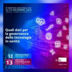 Come governare i dati per migliorare la sanità, a Verona il meeting AIIC